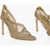 Bottega Veneta Meshed Sandals With Gold-Toned Chain Fastening Beige