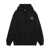 Gucci GUCCI Logo cotton overszed hoodie BLACK