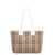 Burberry Burberry London Small Canvas Tote Bag Beige