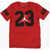 Nike Air Jordan Printed 23 Speckle Crew-Neck T-Shirt Red