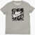 Nike Front Printed Crew-Neck T-Shirt Gray