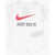 Nike Crew-Neck T-Shirt With Glittery Logo White