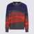 AMISH Amish Multicolour Mohair Sweater RED