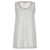 Fabiana Filippi Fabiana Filippi Laminated Yarn Tank Top SILVER