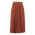 Clips Pleated skirt Brown