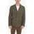 Tagliatore Houndstooth Wool Blend Double Breasted Blazer Beige