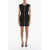 Givenchy Sleeveless Zip-Up Peplum Dress Black