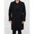 AMI Paris Wool Coat BLACK