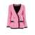 Alessandra Rich ALESSANDRA RICH JACKETS AND VESTS PINK