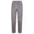 VIA MASINI 80 Via Masini 80 Elastic Waist Suede Trousers GREY