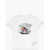 Converse Front Printed Flaming Chuck Mobile Crew-Neck T-Shirt White