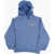 Nike Fleeced Cotton Hoodie With All-Over Multicolor Logo Blue