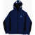 Nike Air Jordan Fleeced Cotton Sweatshirt With Hood And Zip Closu Blue