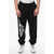 MSFTSREP Printed Brushed Cotton Mystery School Joggers Black