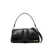 JACQUEMUS Jacquemus Leather 'Le Bambimou' Padded Bag With Shoulder Strap Black