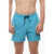 Nike Swim Solid Color Swim Shorts With 3 Pockets Blue
