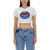 MOSCHINO JEANS Mouth Print T-Shirt MULTICOLOUR