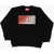 Diesel Red Tag Crew-Neck Sweatshirt Selsc With Gradient Logo Black