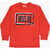 Diesel Red Tag Printed Tostml Crew-Neck T-Shirt Red