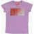 Diesel Red Tag Cotton Tesl Crew-Neck T-Shirt With Gradient Logo Violet