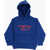 Diesel Red Tag Oversized Sdad Hoodie With Patch Pocket Blue
