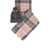 Barbour BARBOUR SALTBURN GREY PINK BEANIE+SCARF SET Grey