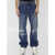 AMIRI Fractured Straight Jeans BLUE