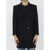 Saint Laurent Wool Coat BLACK