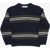 Bonpoint Wool Crew-Neck Sweater Blue