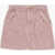 Gucci Corduroy Skirt With Golden Details Pink
