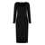 Pinko Pinko Anacleto Midi Viscose Dress Black