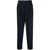 Michael Kors MICHAEL KORS FLANNEL BELTED TROUSERS CLOTHING BLUE