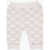Fendi Wool And Cashmere Pants With All-Over Monogram Pink