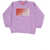 Diesel Red Tag Solid Color Sels Crew-Neck Sweatshirt Violet