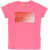 Diesel Red Tag Logo Printed Tesl Crew-Neck T-Shirt Pink
