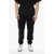 Alexander McQueen Tailored Wool Pants With Knitted Cuffs Black