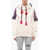 ETRO Hoodie With Shoulder Patches And Tassels White