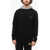 Philipp Plein Contrasted Hoodie Iconic Sweater Black
