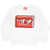 Diesel Red Tag Brushed Cotton Sdasi Crew-Neck Sweatshirt With Front White