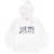 Diesel Red Tag Brushed Cotton Sbul Over Hoodie With Printed Logo White