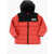 Diesel Red Tag Two-Tone Padded Jlols Jacket With Hood Black