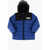 Diesel Red Tag Two-Tone Jlols Padded Jacket With Hood Blue