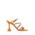 AMINA MUADDI AMINA MUADDI SANDALS ORANGESUN