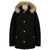 Woolrich Woolrich Parka With Fur And Pockets Black