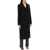 Loulou Studio Mill Long Coat In Wool And Cashmere BLACK