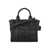 Marc Jacobs The mini tote leather bag Black