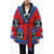 ALANUI Belted Aztec Motif Down Jacket Red