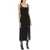 Alexander McQueen Midi Sheath Dress With Convertible Panel BLACK