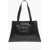 Moschino Love 3 Compartment Faux Leather Tote Bag Black