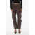 ENTIRE STUDIOS Patent Faux Leather Pants With 5 Pockets Brown